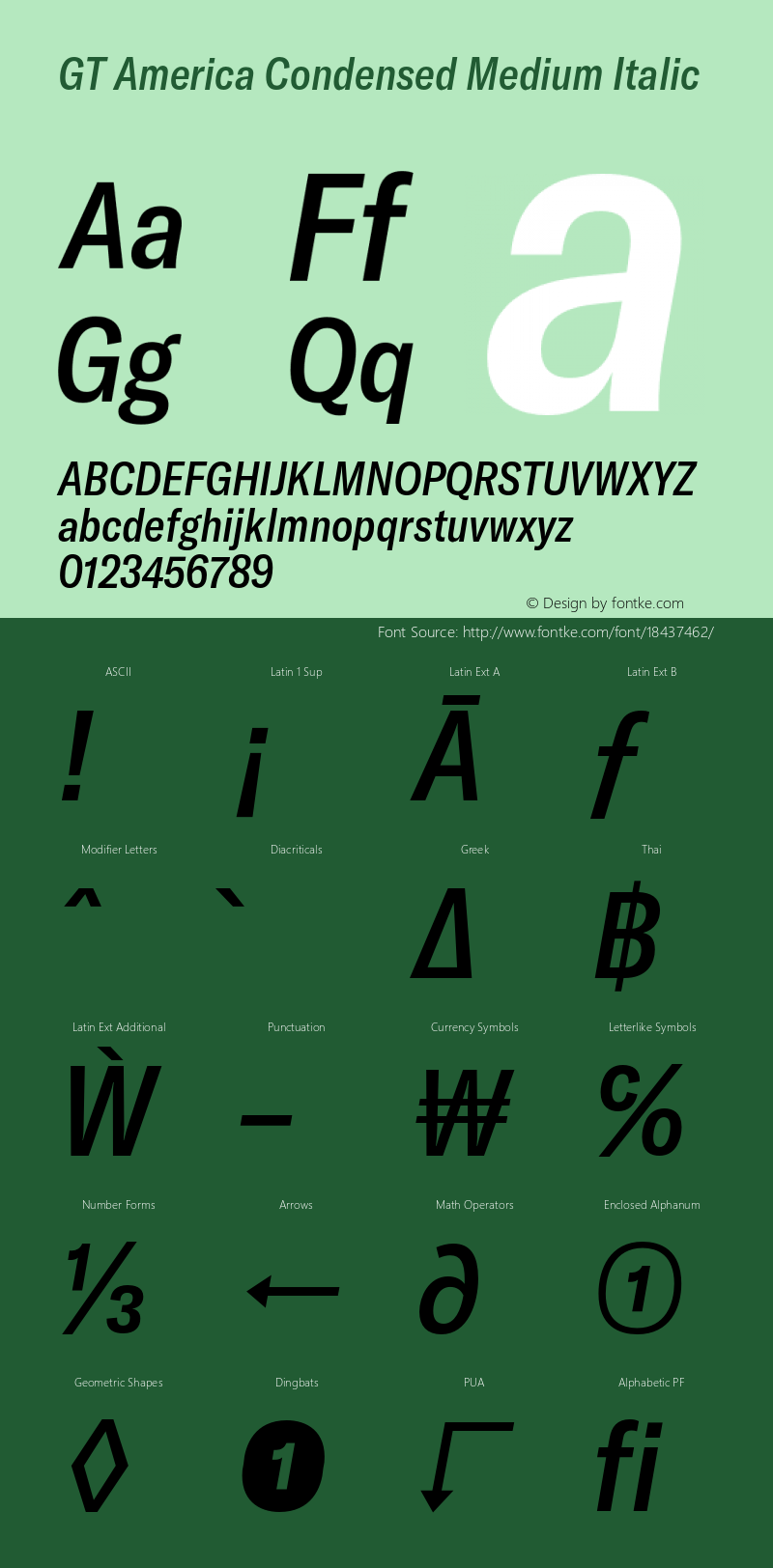 GT America Condensed Medium Italic Version 4.001;PS 004.001;hotconv 1.0.88;makeotf.lib2.5.64775图片样张