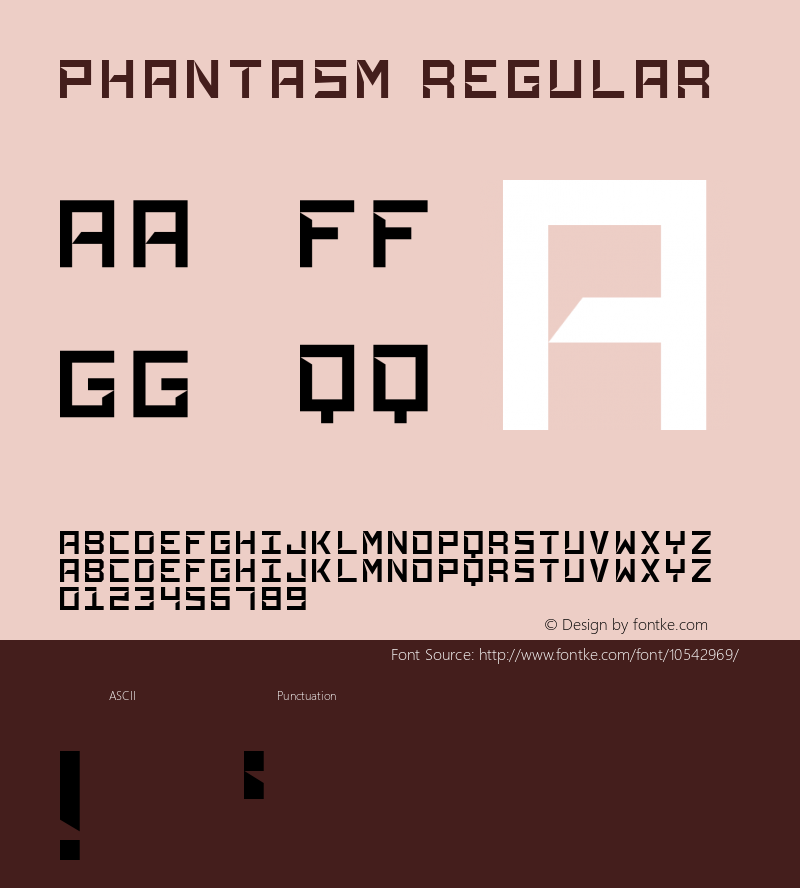 Phantasm Regular Version 1.000图片样张