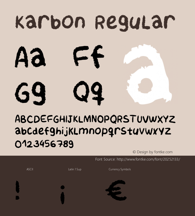 Karbon Regular Version 2图片样张