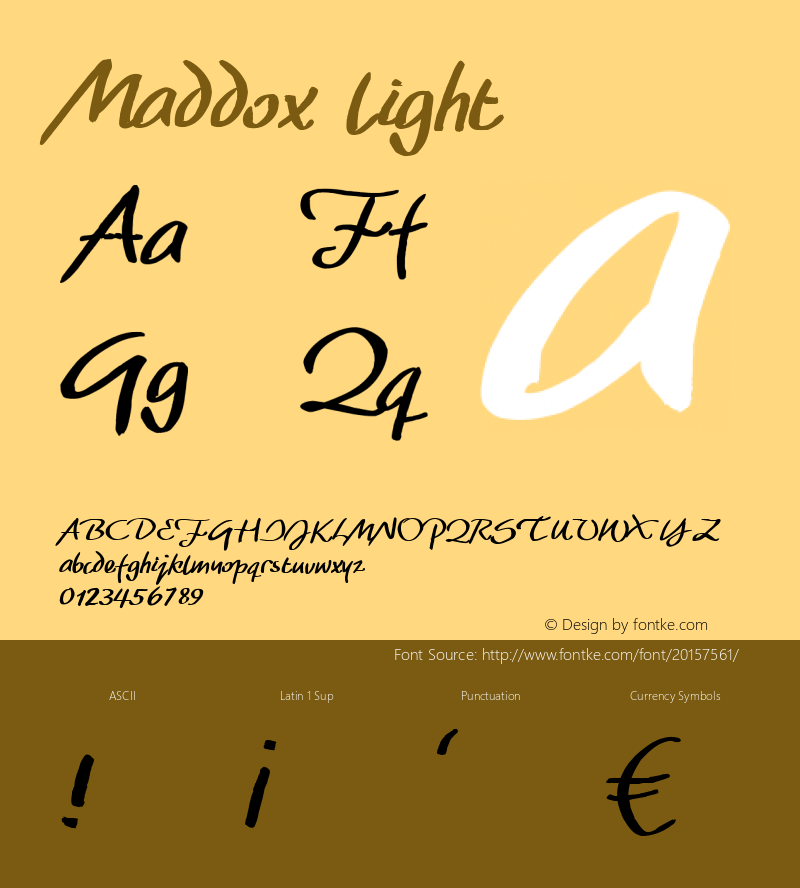 Maddox Light Version 001.000图片样张
