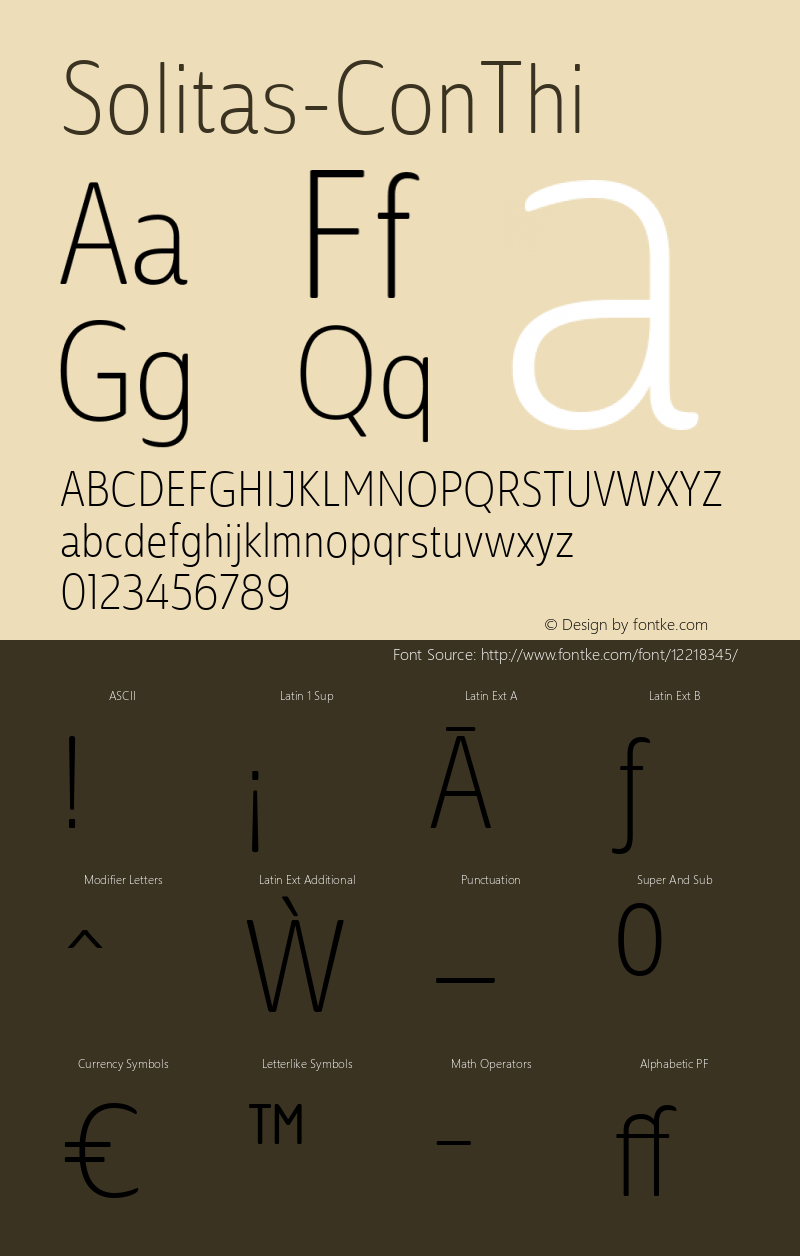 Solitas-ConThi ☞ 1.000;com.myfonts.easy.insigne.solitas.con-thin.wfkit2.version.4oe9图片样张