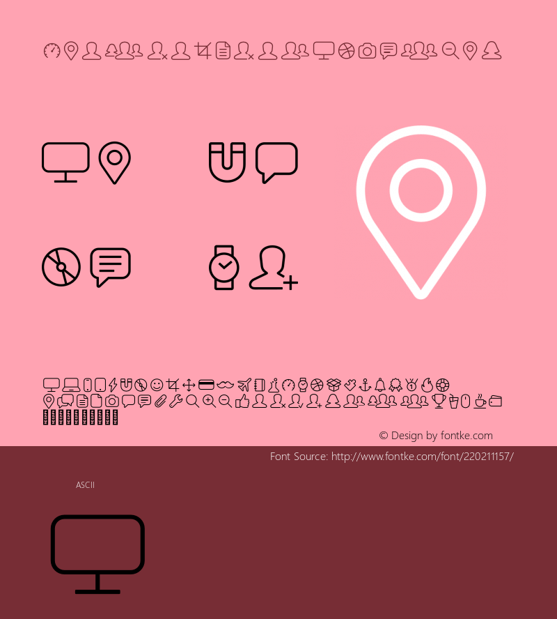 Panton Icons A Regular Version 1.000;PS 001.000;hotconv 1.0.88;makeotf.lib2.5.64775图片样张