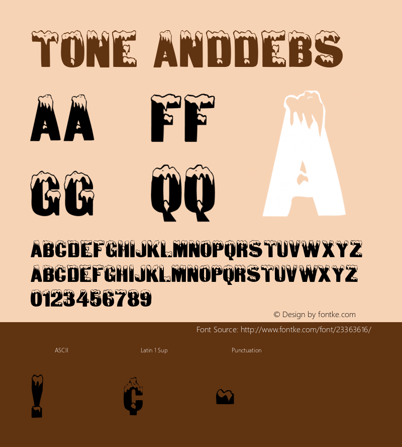 Tone AndDebs Altsys Fontographer 4.0.2 97.5.24图片样张