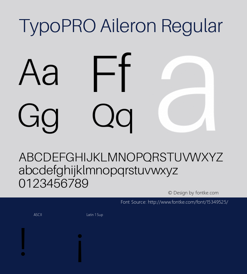 TypoPRO Aileron Regular Version 1.102;PS 001.102;hotconv 1.0.70;makeotf.lib2.5.58329图片样张