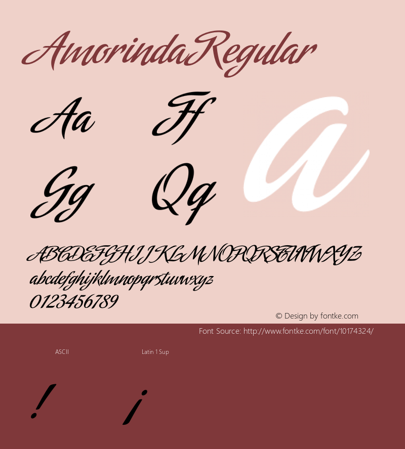 Amorinda Regular 001.001图片样张