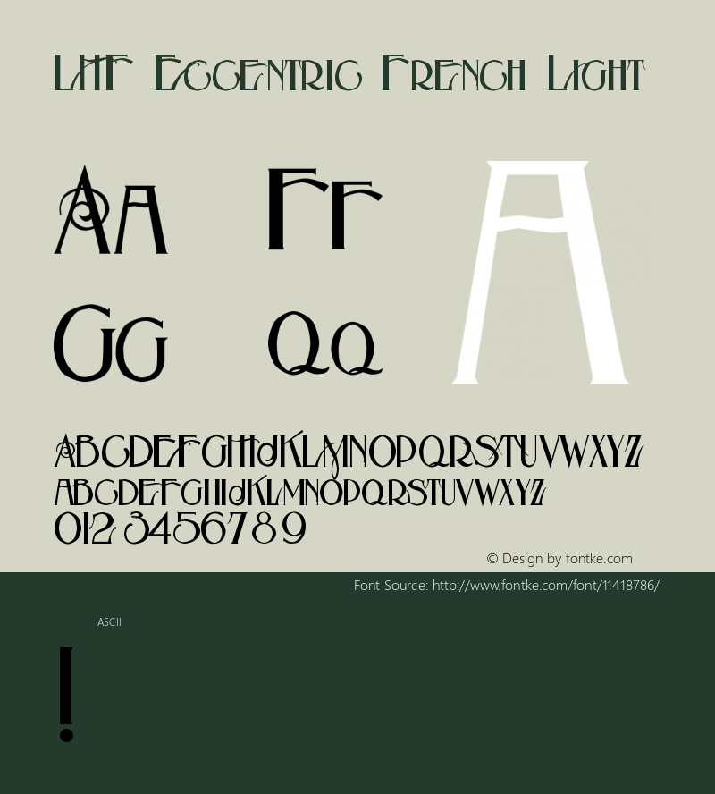 LHF Eccentric French Light Version 001.001图片样张