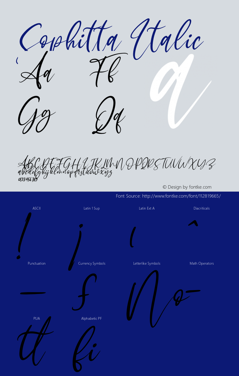 Sophitta Italic Version 1.00;February 21, 2021;FontCreator 13.0.0.2683 64-bit图片样张