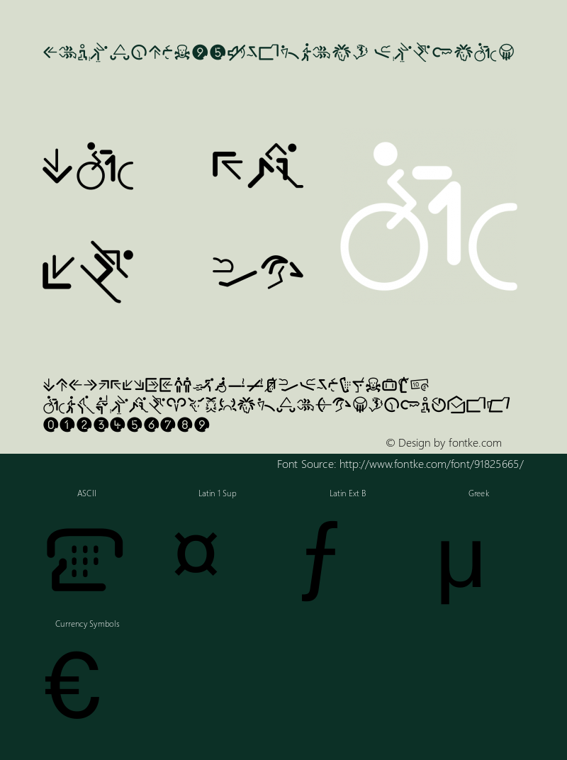 Covent BT W95 Symbols Version 1.00图片样张