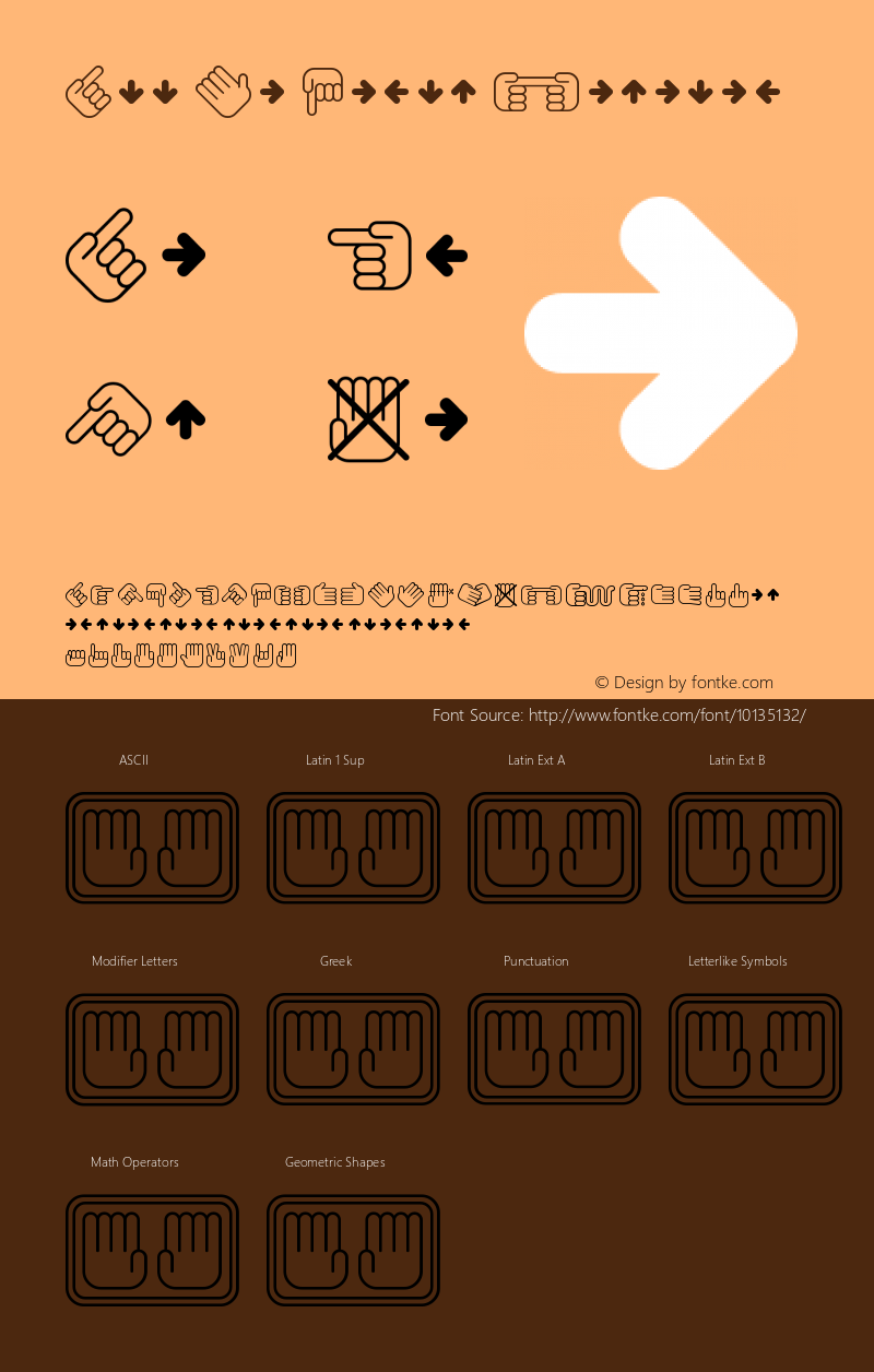 All My Hands Regular Macromedia Fontographer 4.1.5 99‐02‐12图片样张