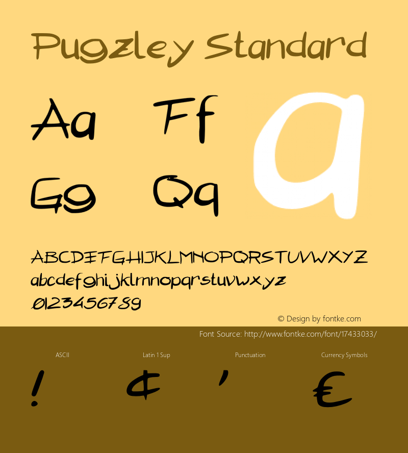 Pugzley Standard Version 001.000图片样张