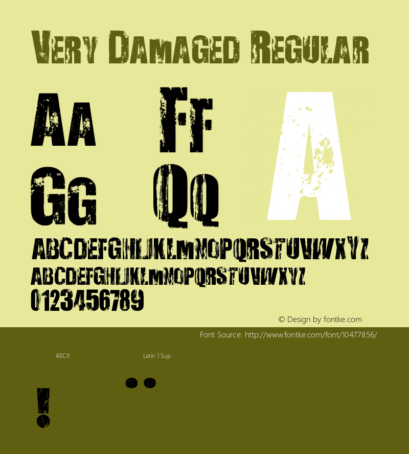 Very Damaged Regular Version 1.52 February 25, 2010图片样张