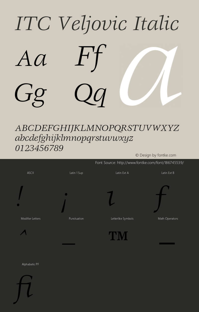 Veljovic-BookItalic 001.001图片样张