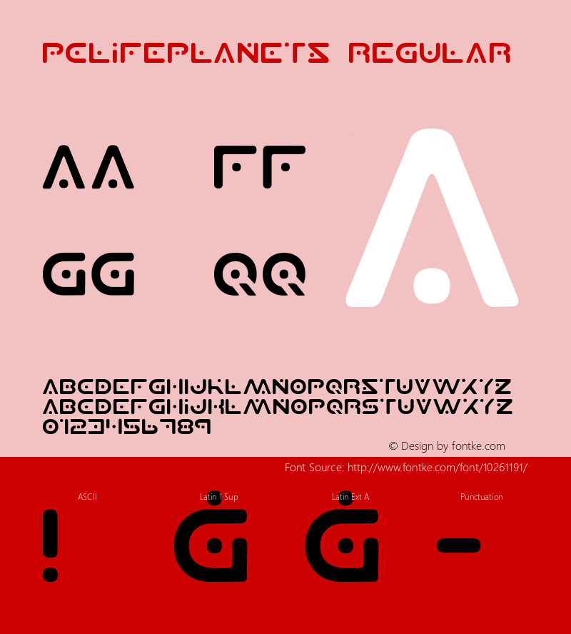 PCLifePlanetS Regular Macromedia Fontographer 4.1 30.11.2000图片样张