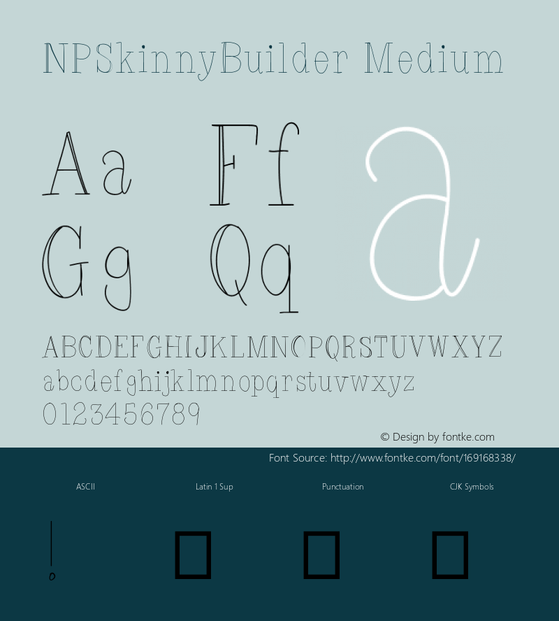 NPSkinnyBuilder Version 001.000图片样张