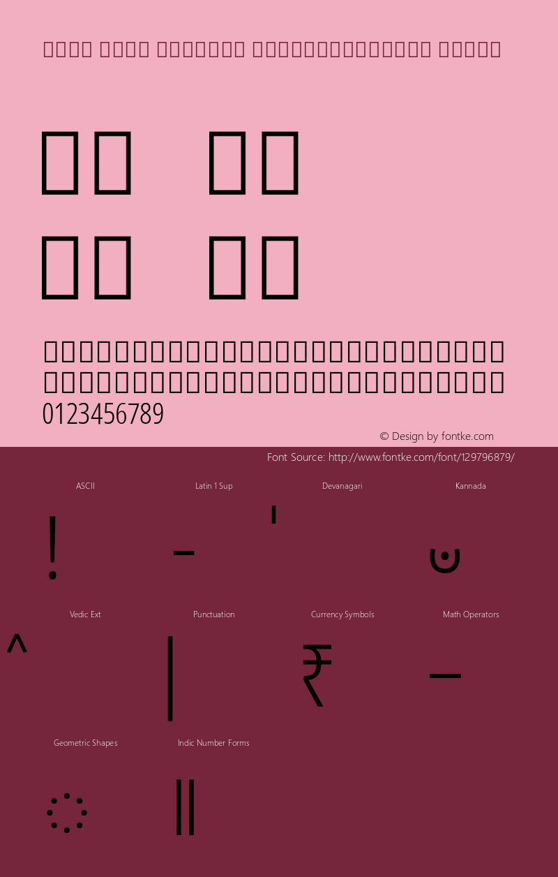 Noto Sans Kannada ExtraCondensed Light Version 2.001; ttfautohint (v1.8.3) -l 8 -r 50 -G 200 -x 14 -D knda -f none -a qsq -X 