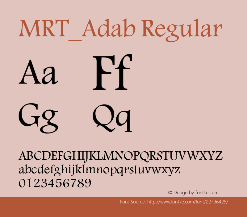 MRT_Adab Modified:1995-2010 MRT www.win2farsi.com图片样张