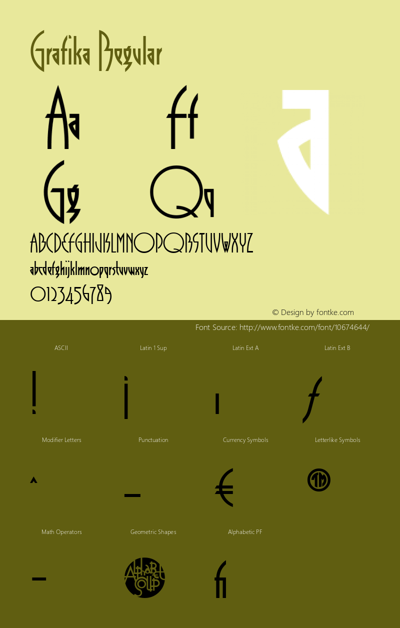 Grafika Regular Version 001.000;com.myfonts.easy.alphabetsoup.grafika.grafika.wfkit2.version.3i3a图片样张