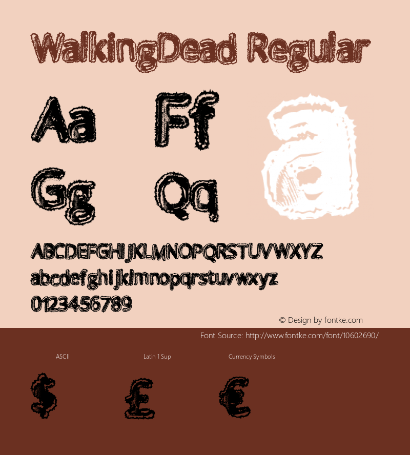 WalkingDead Regular Version 1.00 October 21, 2014, initial release图片样张