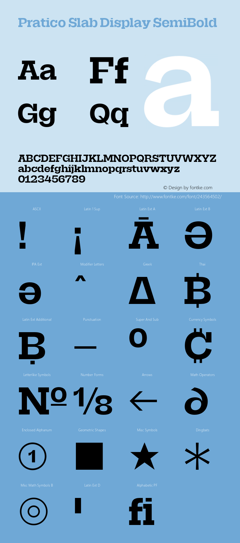 Pratico Slab Display SemiBold Version 1.002;Glyphs 3.1.1 (3148)图片样张