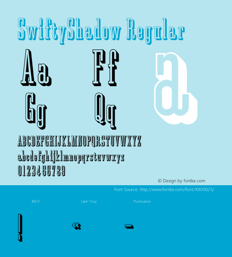 SwiftyShadow Regular 001.001;com.myfonts.matchandkerosene.swifty.shadow.wfkit2.3CJH图片样张