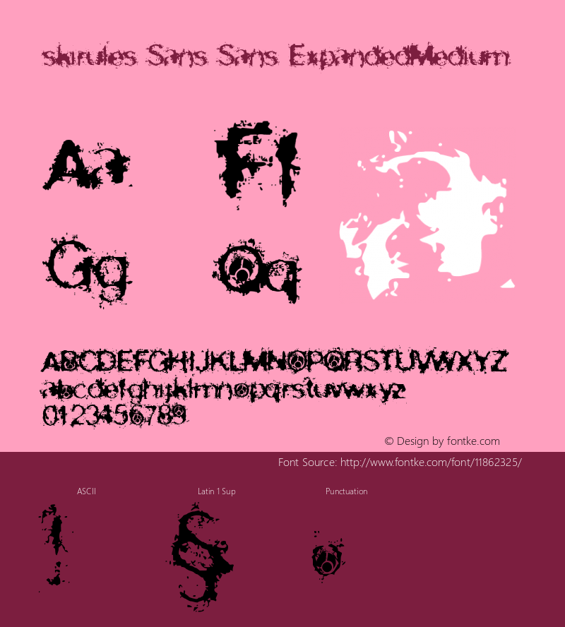 skirules-Sans Sans-ExpandedMedium Version 1.000 2007 initial r图片样张