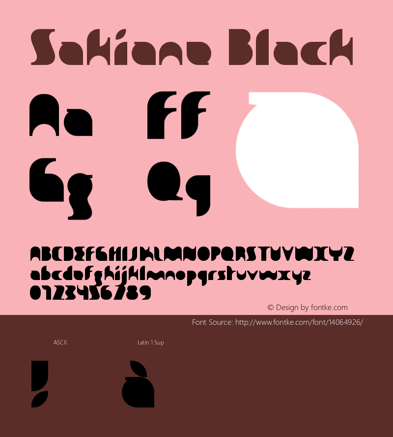 Sakiane Black Version 1.0图片样张