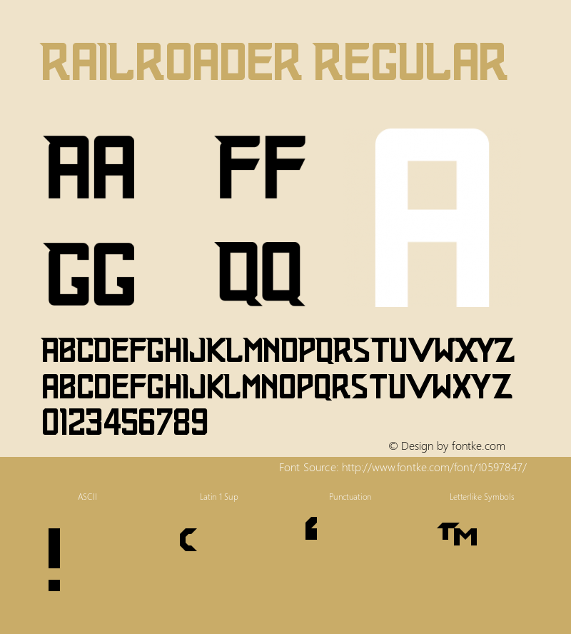 Railroader Regular Version 1.0图片样张