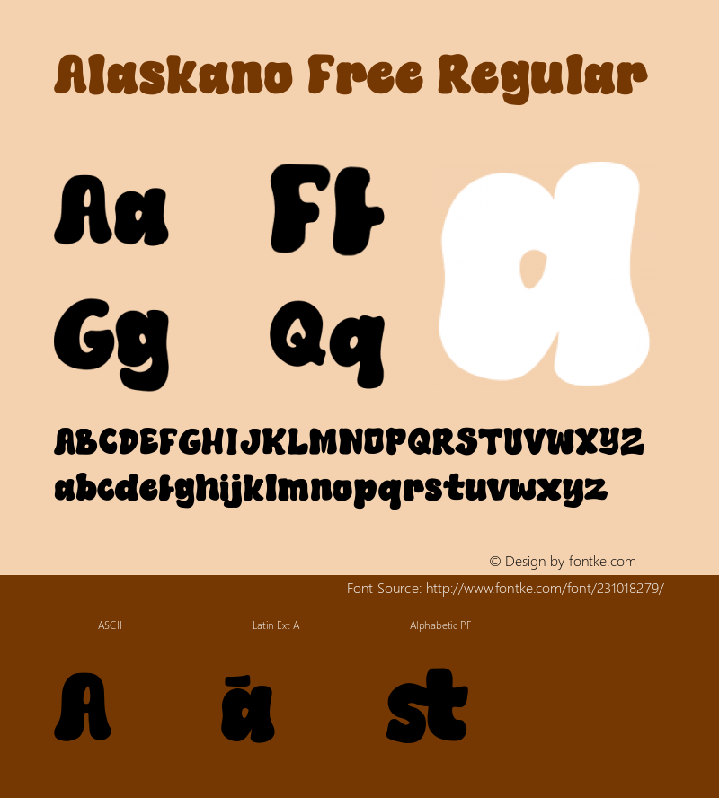 Alaskano Free Regular Version 1.000图片样张