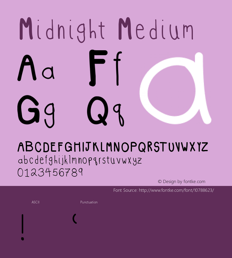 Midnight Medium Version 001.000图片样张