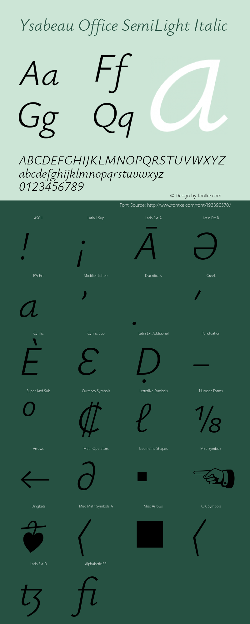 Ysabeau Office SemiLight Italic Version 0.023图片样张