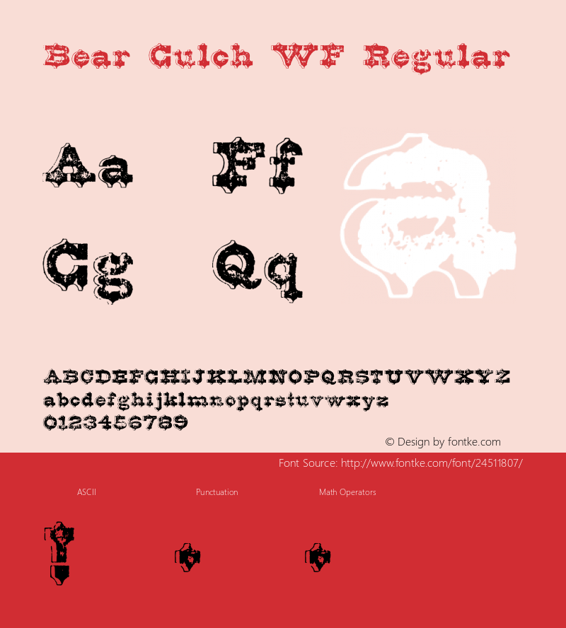 BearGulchWF Version 001.001图片样张