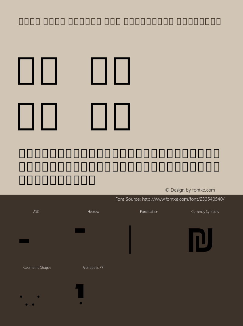 Noto Sans Hebrew New Condensed SemiBold Version 3.001; ttfautohint (v1.8) -l 8 -r 50 -G 200 -x 14 -D hebr -f none -a qsq -X 