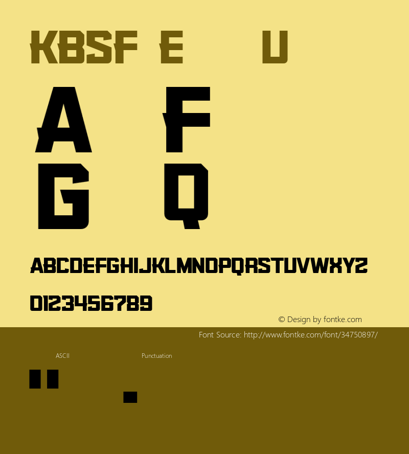 KBSF Edge Ultra Version 1.00 2014图片样张