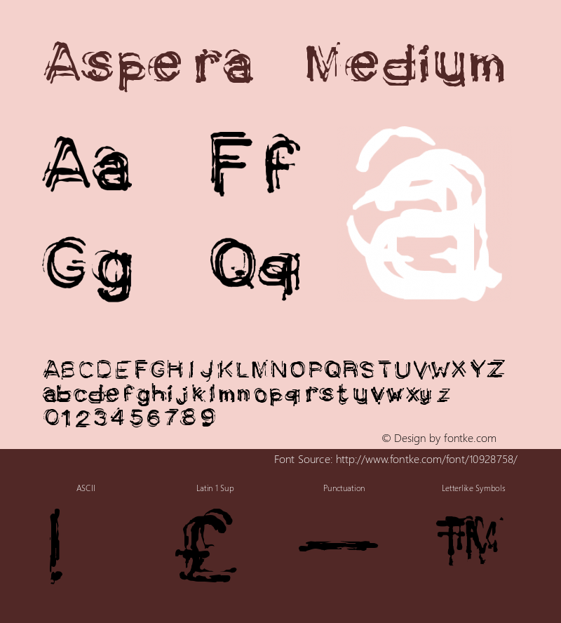 Aspera Medium Version 001.000图片样张