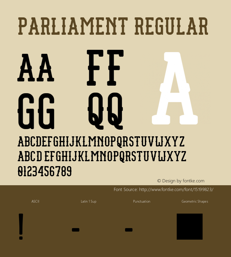 Parliament Regular Version 1.001;PS 001.001;hotconv 1.0.56;makeotf.lib2.0.21325图片样张