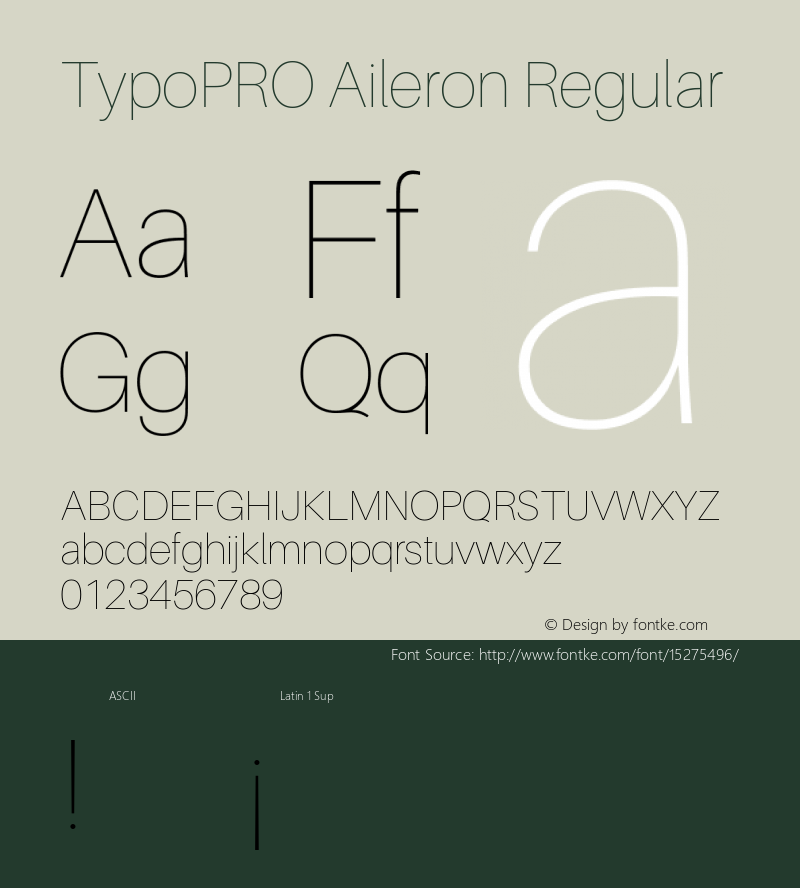 TypoPRO Aileron Regular Version 1.102;PS 001.102;hotconv 1.0.70;makeotf.lib2.5.58329图片样张