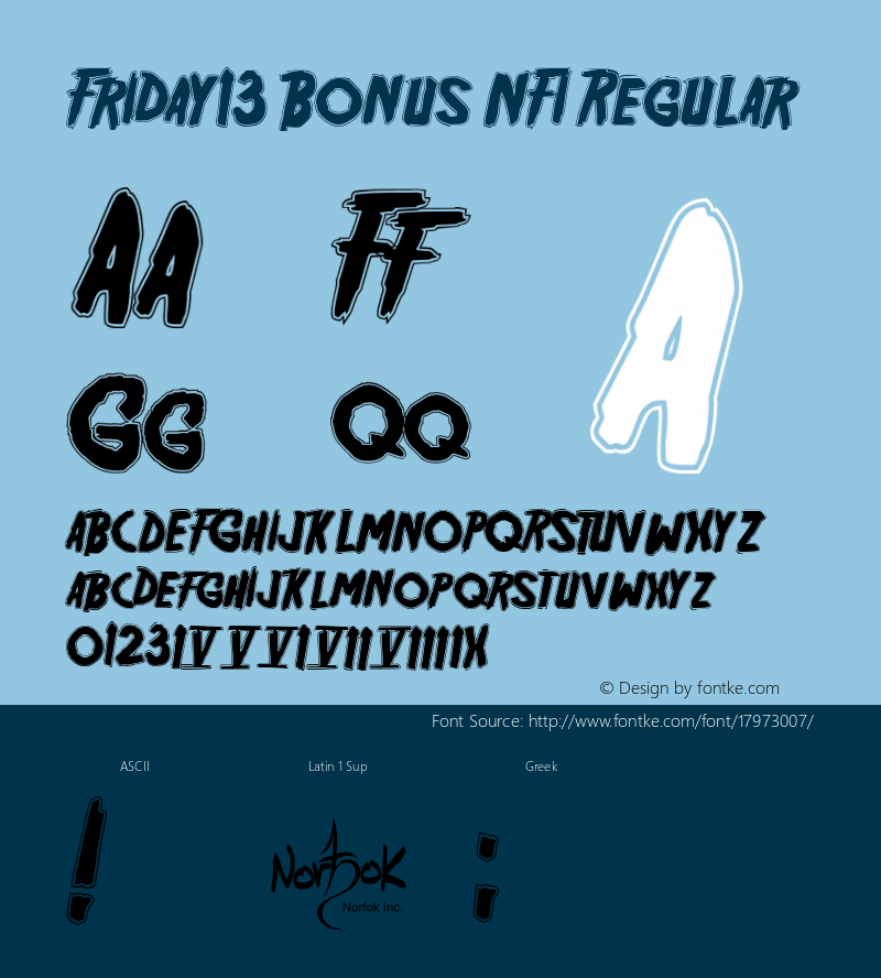 Friday13 Bonus NFI Regular 1.1图片样张