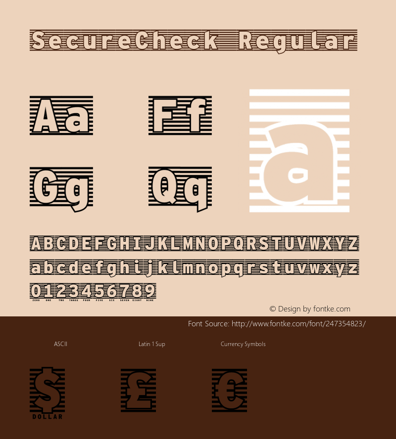 SecureCheck Version 1.000;February 1, 2023;FontCreator 14.0.0.2901 64-bit图片样张