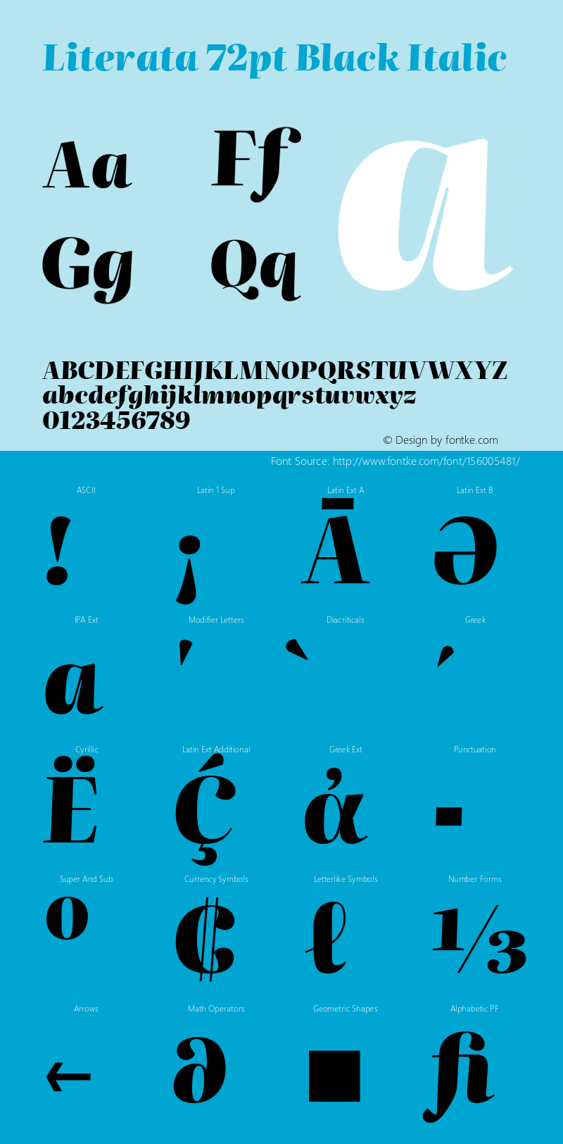 Literata72pt-BlackItalic Version 3.002图片样张