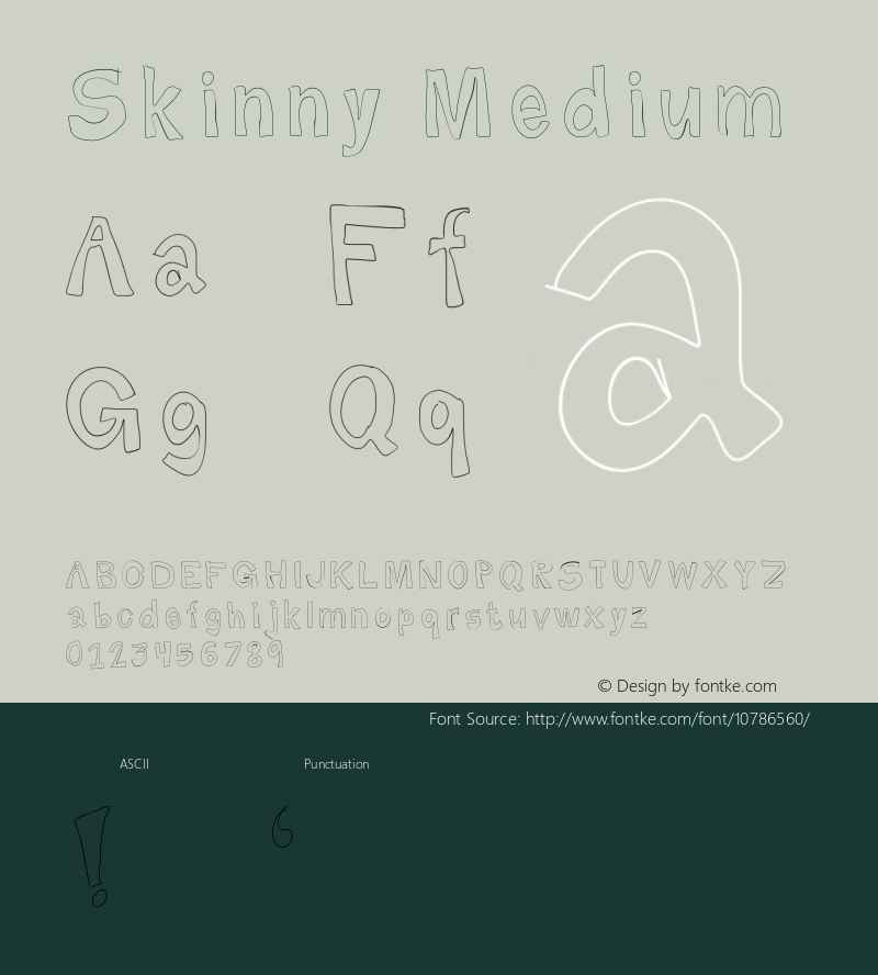 Skinny Medium Version 001.000图片样张