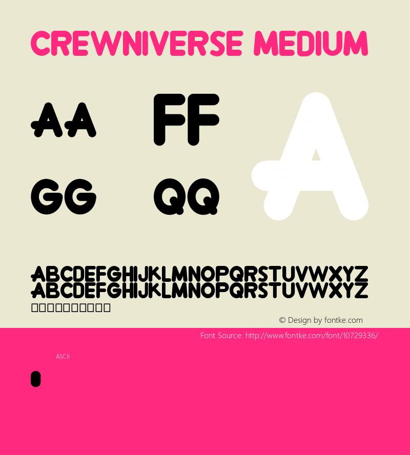 Crewniverse Medium Version 001.000图片样张