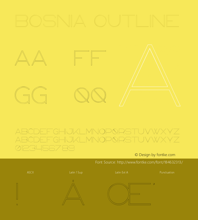 Bosnia-Outline Version 1.002 | wf-rip DC20190320图片样张