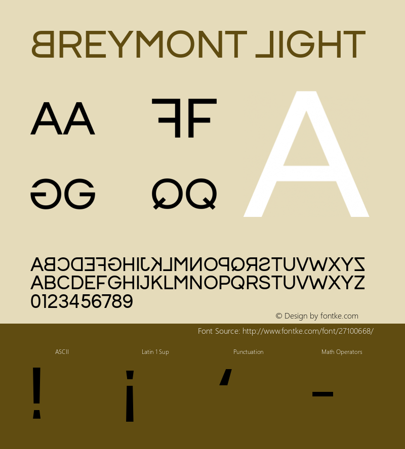 Breymont Light Version 1.001图片样张