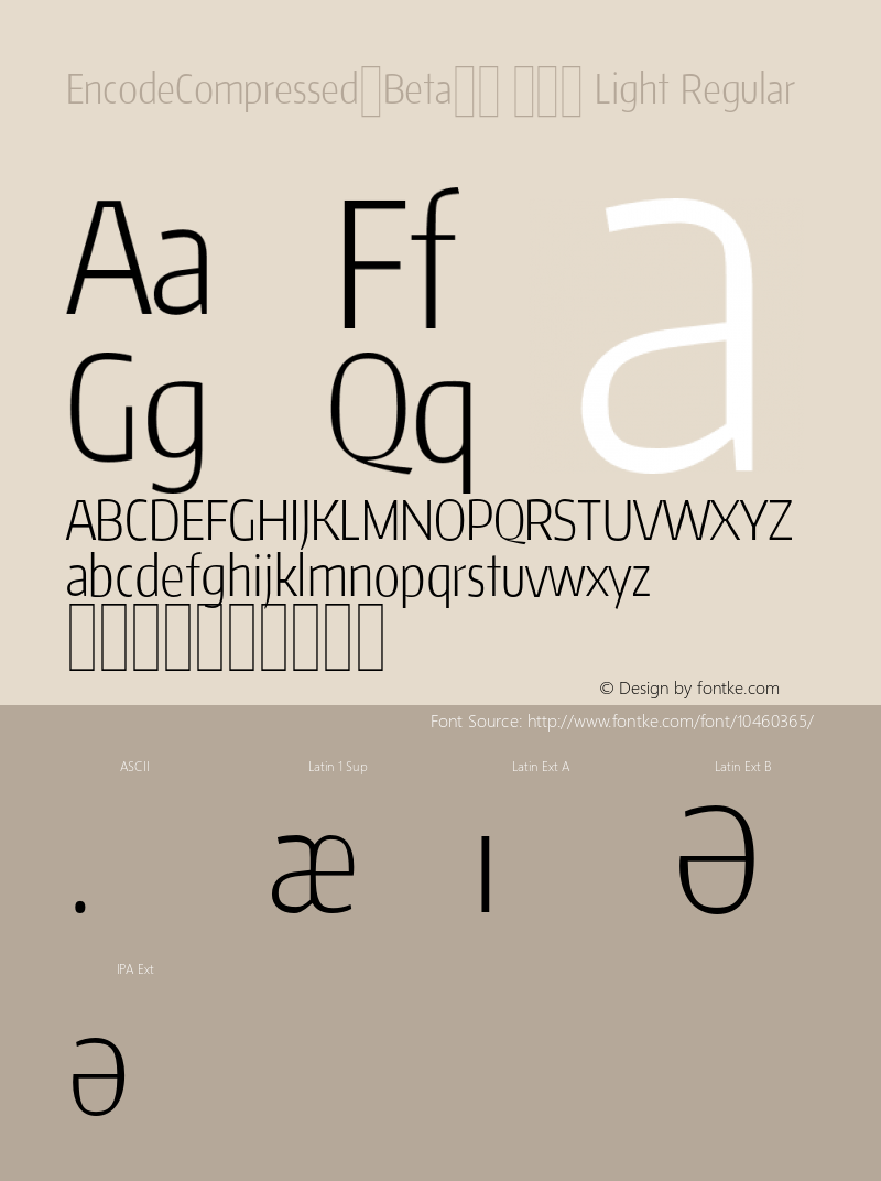 EncodeCompressed-Beta33 300 Light Regular Version 1.001;PS 001.001;hotconv 1.0.70;makeotf.lib2.5.58329 DEVELOPMENT图片样张