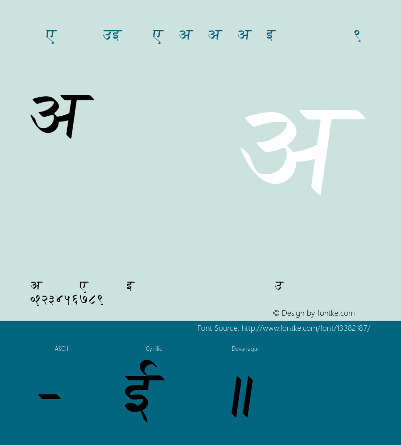 VelthuisDevanagari dvpb9 Version 2.05图片样张