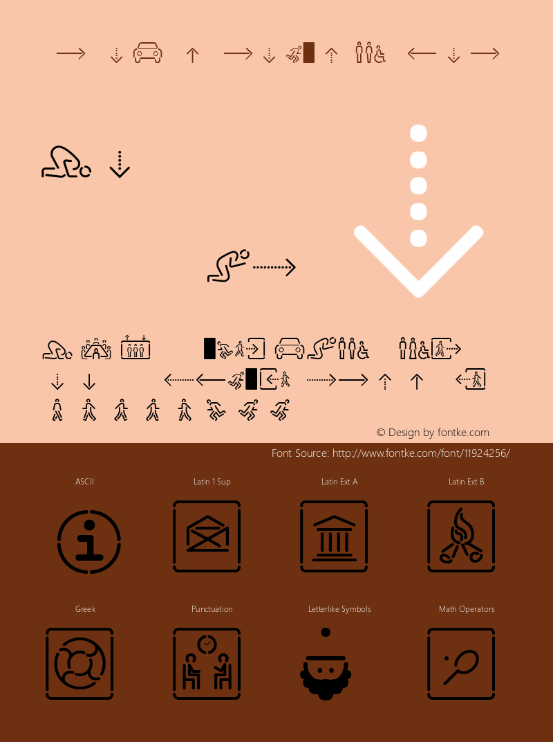 SirucaPictograms Regular Version 1.000图片样张