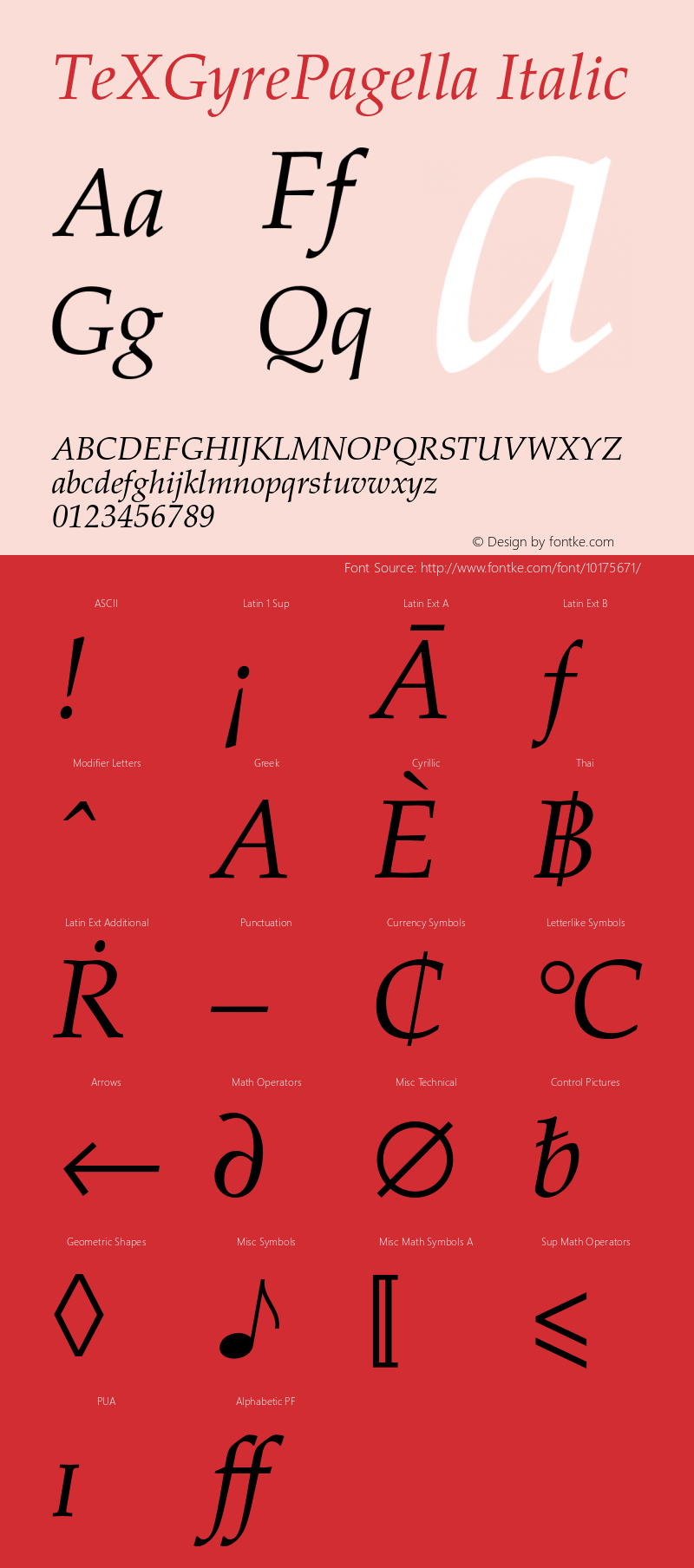 TeXGyrePagella Italic Version 1.000;PS 1.000;hotconv 1.0.49;makeotf.lib2.0.14853图片样张