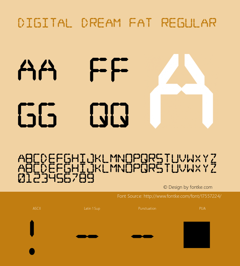 Digital dream Fat Regular 2图片样张