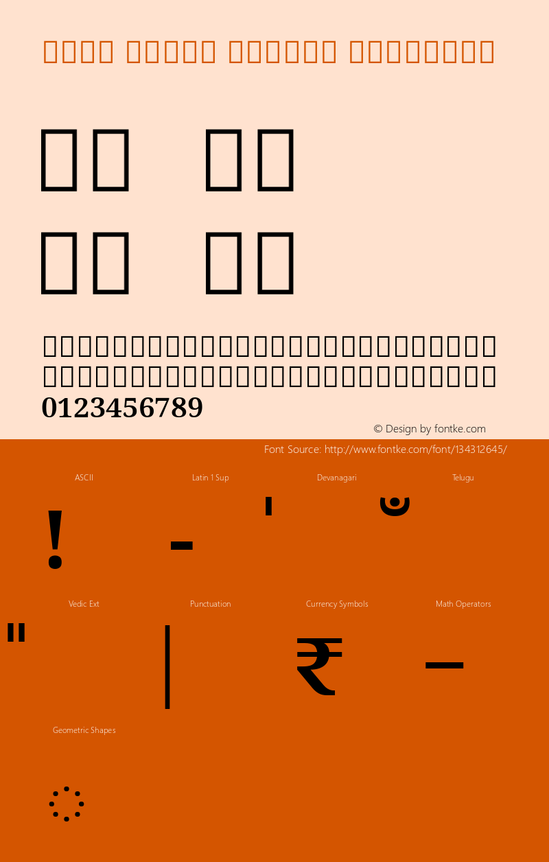 Noto Serif Telugu SemiBold Version 2.001; ttfautohint (v1.8.3) -l 8 -r 50 -G 200 -x 14 -D telu -f none -a qsq -X 