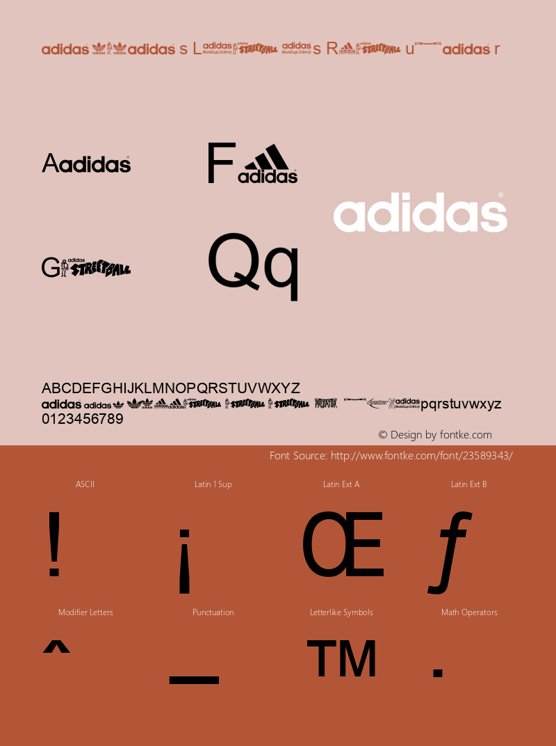 adidas Logos 图片样张